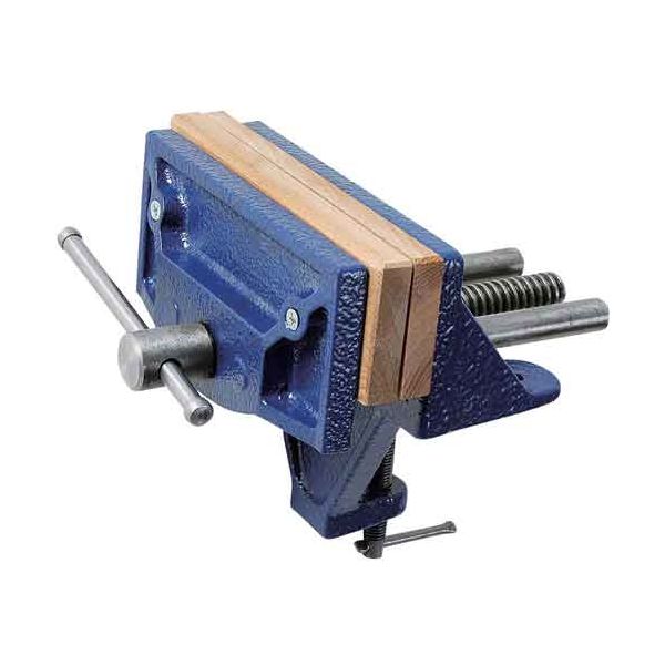 (LINEクーポン有)4977292220248 木工バイス １６５ 4977292220248 藤原産業 卓上万力 MTP DIY 木材 作業