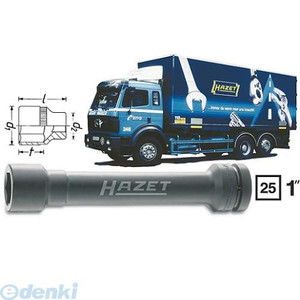 【納期-通常7日以内に発送 在庫切れ時-約2ヶ月 】ハゼット HAZET 1104S-32 インパクト用ディープソケット１ 1104S32