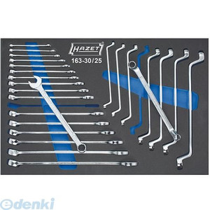 (LINEクーポン有)【納期-通常7日以内に発送 在庫切れ時-約2ヶ月 】ハゼット HAZET 163-30/25 ソフトフォーム２コンポーネント工具セット 16330/25