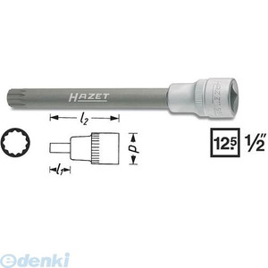 【納期-通常7日以内に発送 在庫切れ時-約2ヶ月 】ハゼット HAZET 990SLG-10 ソケット１／２ 990SLG10