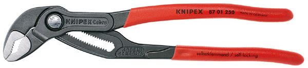 (LINEクーポン有)クニペックス KNIPEX 8701-250SB コブラ ウォーターポンププライヤー 8701250SB