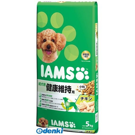 (LINEクーポン有)マースジャパンリミテッド ID321 アイムス成犬用健康維持用チキン小粒5kg IAMS ドッグフード イヌ プレミアム アダルト ペット マースジャパンアイムス