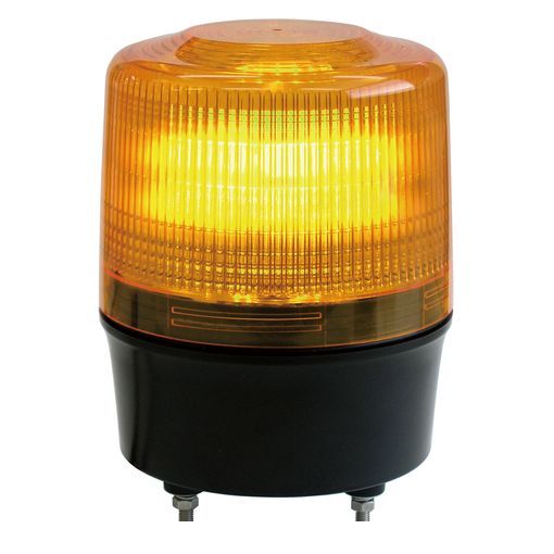 (LINEクーポン有)【個数：1個】日恵 VL12R-100NPY/RD 直送 代引不可・他メーカー同梱不可 無線式・φ120LED回転灯 ニコトーチ・120【黄】AC100VVL12R100NPY/RD｜文具のブングット
