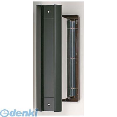 (LINEクーポン有)水上金属 NO2000-OO-BK-T No2000ポスト タテ型 内フタ付気密型 大壁用 色：黒 NO2000OOBKT