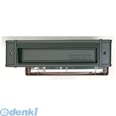 (LINEクーポン有)水上金属 NO24MAIL-SIN-BK No24メイルシュート 内フタ付気密型 真壁用 色：ブラック NO24MAILSINBK