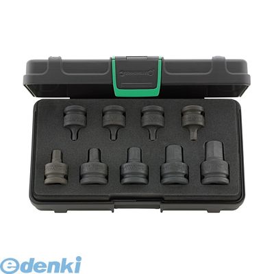 (LINEクーポン有)スタビレー:STAHLWILLE： STAHLWILLE 54IMP/9 54IMP／9【KN】 【1／2SQ】インパクトソケットセ【23050005】