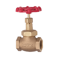 【即納在庫品】【1個入】【個人宅配送不可】KITZ キッツ G-40A 直送 代引不可・他メーカー同梱不可 青銅製グローブバルブ ねじ込み形 125型 グラスファイバー入PTFEジスク G40A