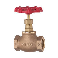 【即納在庫品】【1個入】【個人宅配送不可】KITZ キッツ J-25A 直送 代引不可・他メーカー同梱不可 青銅製玉形弁 ねじ込み形 JIS10K J25A｜文具のブングット