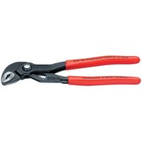 (LINEクーポン有)【即納在庫品】「直送」クニペックス KNIPEX 8703-180 ウォーターポンププライヤー コブラ ソフトプラスチックハンドル １８０ｍｍ 8703180
