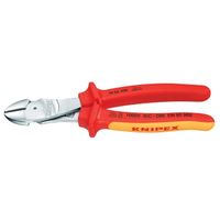 【即納在庫品】「直送」クニペックス KNIPEX 7406-200 絶縁強力斜ニッパー1000V SB 輸入 工具 7406200|文具のブングット
