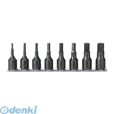 株 山下工業研究所 RS3012M/8-L52 ヘックスビットソケットセット 差込角9.5mm RS3012M/8L52 ko-ken