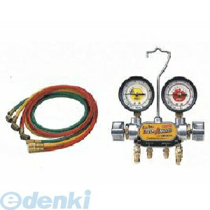 (LINEクーポン有)デンゲン DENGEN CP-MG-H Ｒ－１２ガス用　ゲージ.ホースセット CPMGH