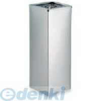(LINEクーポン有)【個数：1個】テラモト SS-955-010-0 角型灰皿ＧＰＸー２８Ａ SS9550100 ステン角型灰皿 シンプルデザイン ステンレス製 底ゴム付き スタンド