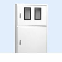 (LINEクーポン有)内外電機 Naigai CMDK1660C2 直送 代引不可・他メーカー同梱不可 テナント盤キャビネット・２段ドア TM1660-2G
