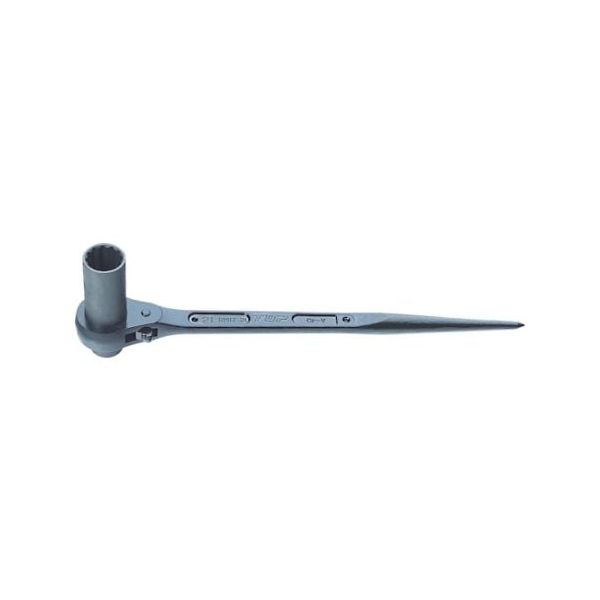 トップ工業 株 RM17X19SL TOP 超ロングラチェットレンチ 17X19mm