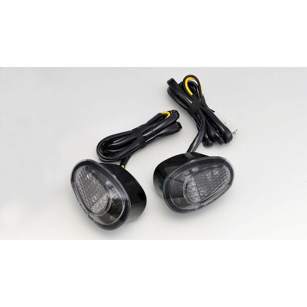 キジマ KIJIMA 219-3033 ウインカーランプＫＩＴ ＬＥＤ Ｆカウル スモーク ニンジャ２５０Ｒ ＬＲ 2193033