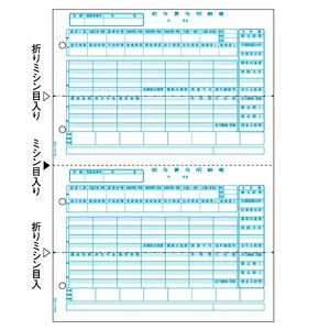 (LINEクーポン有)ヒサゴ GB2102 給与賞与明細書 給与明細書 プリンタ帳票 HISAGO