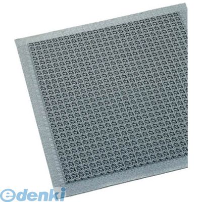 【個数：1個】山崎産業 F126ORKF 【風除室用マット】ブイステップマット13 高周波縁付 ブラウン