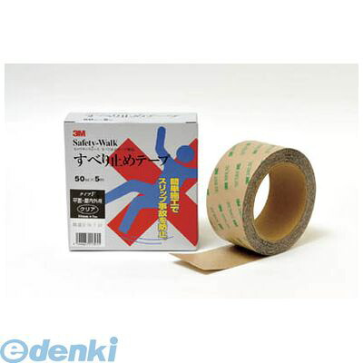 【即納在庫品】「直送」３Ｍ FCLE100X5 セーフティ・ウォーク タイプF 100mmX5m クリア 8,202円