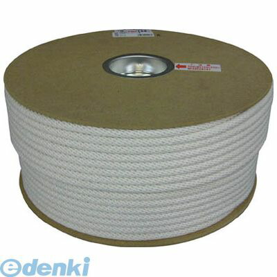 ユタカメイク RCX6 ロープ 綿金剛打ロープドラム巻 12φ×1m 100入
