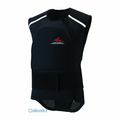 キジマ KIJIMA FR-153123 4R プロテクター Relieve Vest BK／GL M FR153123 ベスト Mサイズ WH ブラック ホワイト 胸部プロテクター
