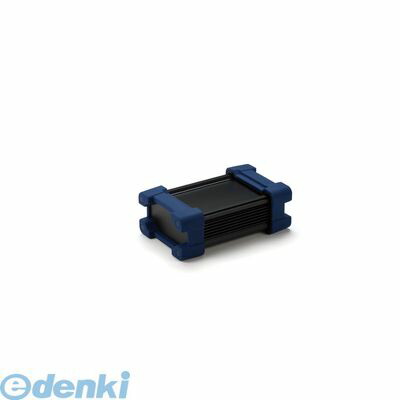 (LINEクーポン有)タカチ AWP12-8-17BN 直送 代引不可・他メーカー同梱不可 AWP型 プロテクター付アルミケース プロテクター／ネイビーブルーボディーフレーム／ブラック AWP12817BN