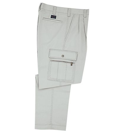 (LINEクーポン有)4532484189408 Early Bird 3873 カ－ゴパンツ 色：シルバーグレー サイズ：91cm