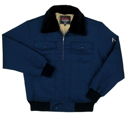 (LINEクーポン有)4532484753562 bigborn 7107 ジヤケツト 色：ネイビー サイズ：L｜文具のブングット