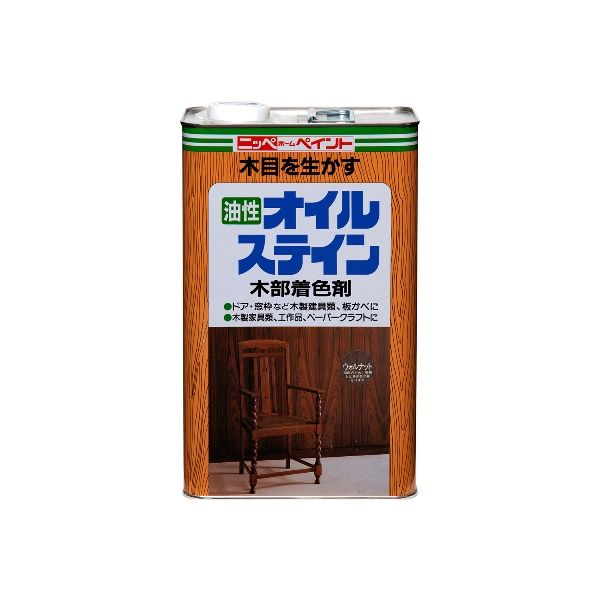 ニッペホームプロダクツ 4976124520525 直送 代引不可・他メーカー同梱不可 オイルステイン メ－プル 4L