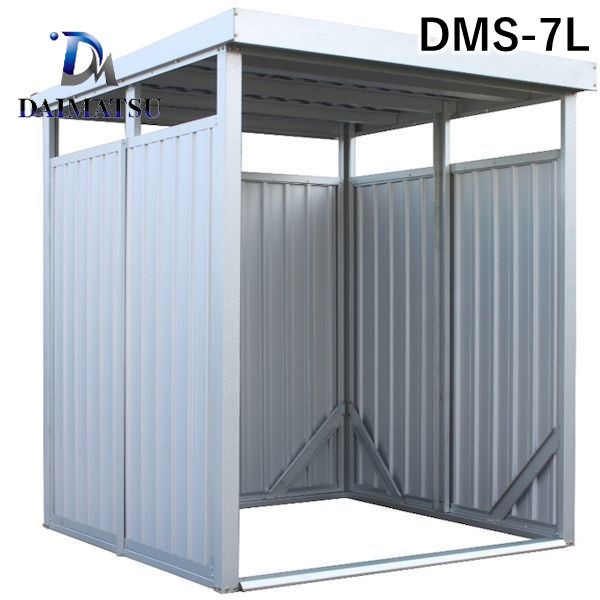 【納期-約1ヶ月】ダイマツ DMS-7L 直送 代引不可・他メーカー同梱不可 多目的万能物置 耐雪くん 耐雪仕様 間口1600×奥行1800mmタイプ ロングパネル DMS7L