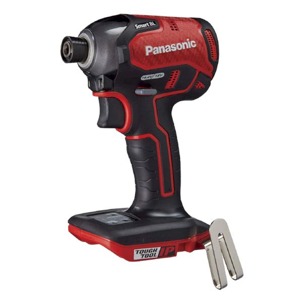 【即納在庫品】「直送」パナソニック Panasonic EZ76A1X-R 充電インパクトドライバー本体 赤 EZ76A1XR｜文具のブングット