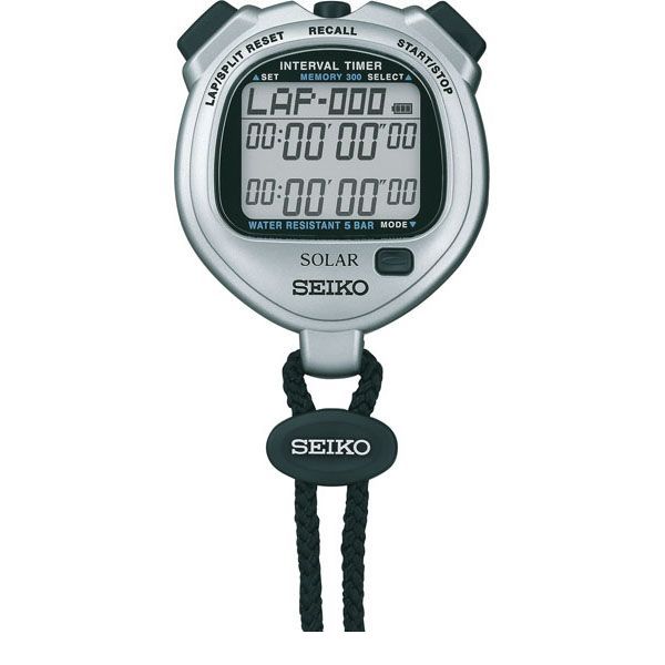 (LINEクーポン有)4954628424051 SEIKO ソ－ラ－インタ－バルタイマ－ シルバ－ SVAJ101 セイコー ストップウォッチ ストップウオッチソーラー INTERVAL