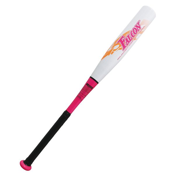 (LINEクーポン有)4982724122670 FALCON ATT－66WH 少年軟式用金属バット 66cm 色：ホワイト×ピンク ファルコン 軟式少年用 サクライ貿易 ジュニア J号球対応