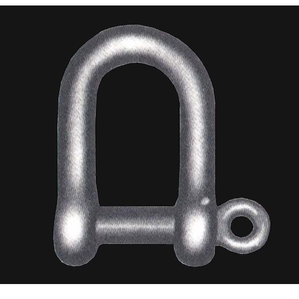 (LINEクーポン有)ふじわら アイオウル UNS-25 鉄ユニクロメッキ 捻込シャックル 25mm UNS25