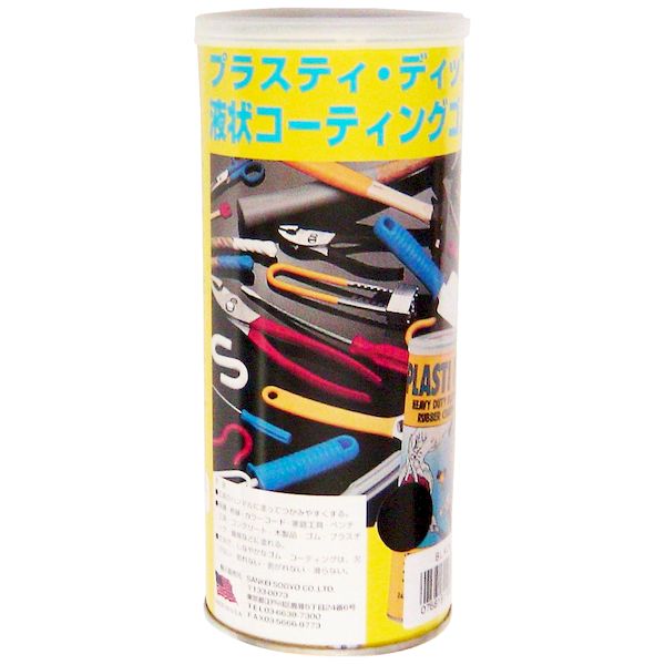産経創業 0075815116031 ゴム・コーティング剤 プラスティ・ディップ 液状コーティングゴム 429ml ブラック