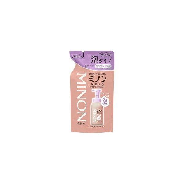 4987107622495 【18個入】 ミノン全身シャンプー泡タイプ400ML詰替 101447【キャンセル不可】