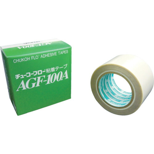 【即納在庫品】「直送」中興化成工業 中興化成 AGF100A13X38 高耐熱フッ素樹脂 テフロンＰＴＦＥ製 ガラスクロス粘着テープ ＡＧＦー１００Ａ ０．１３ｔ×３８ｗ×１０ｍ 363-9932