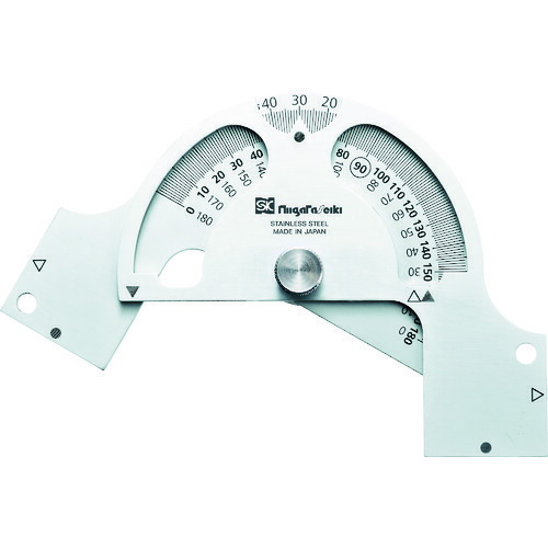 【即納在庫品】「直送」ＳＫ AP130 アングルプロトラクター｜文具のブングット
