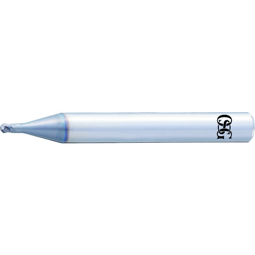 【即納在庫品】「直送」ＯＳＧ AE-BM-H R1X4 超硬ボールエンドミル 高硬度鋼用高能率型 ４刃 ＡＥ－ＢＭ－Ｈ ボール半径１ｍｍ 刃径２ｍｍ ８５４９６０２ AEBMHR1X4