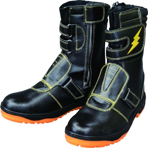 【個数：1個】福山ゴム工業 CPS3BK25.5 キャプテンプロセフティー 3 ブラック 25．5 FRC FUKUYAMA