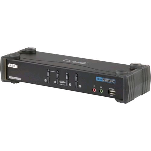 【即納在庫品】「直送」ＡＴＥＮ CS1784A ＫＶＭＰスイッチ ４ポート ／ ＤＶＩ ／ デュアルリンク ／ ＵＳＢ２．０ハブ搭載 44,819円