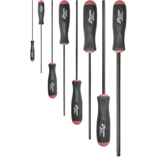 【即納在庫品】「直送」ボンダス BSX8ML ボールポイント・ドライバー ロング セット８本組 ２－１０ｍｍ BONDHUS ボンダスジャパン 810-8362