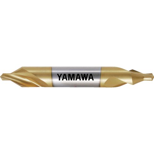 【即納在庫品】「直送」ヤマワ YAMAWA CESV-6 ヤマワ コーティング強ねじれ溝A形60° センタ穴ドリル CE−S V 6X60°X18 CESV6 162-1858|文具のブングット