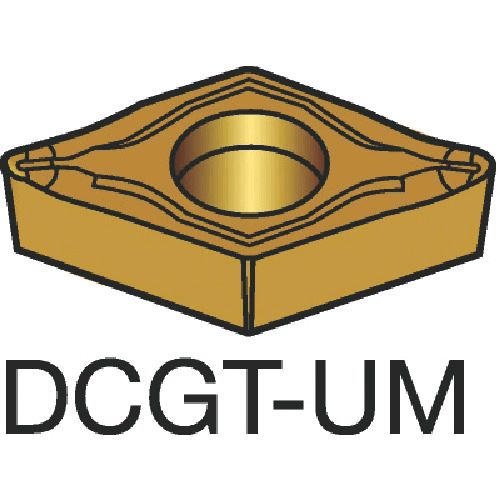 【即納在庫品】「直送」SV DCGT 11 T3 01-UM 1105 旋削用インサートCOAT 10個入 DC DCGT11T301UM1105
