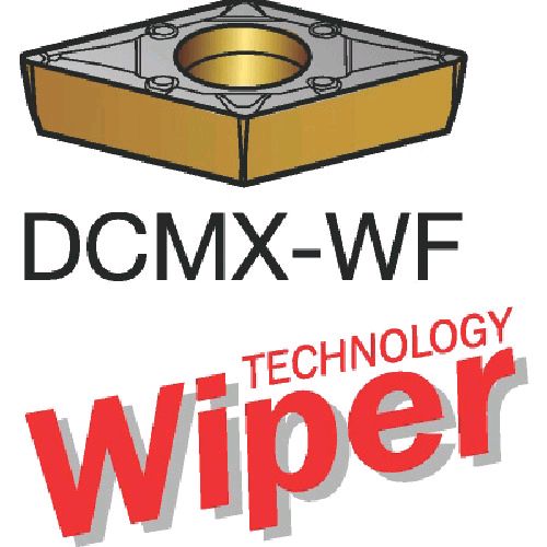 【即納在庫品】「直送」ＳＶ DCMX 11 T3 04-WF 2015 一般旋削用チップ　ＣＯＡＴ 10個入 D DCMX11T304WF2015