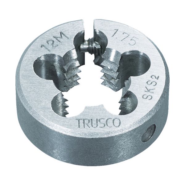 【即納在庫品】「直送」トラスコ TRUSCO T75D-33X3.5 丸ダイス 並目 75径 M33X3．5 SKS T75D33X3.5