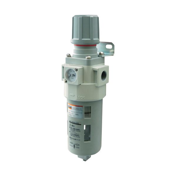 【即納在庫品】「直送」ＴＲＵＳＣＯ TAFR403-10-A フィルターレギュレーター 口径Rc3／8 TAFR40310A