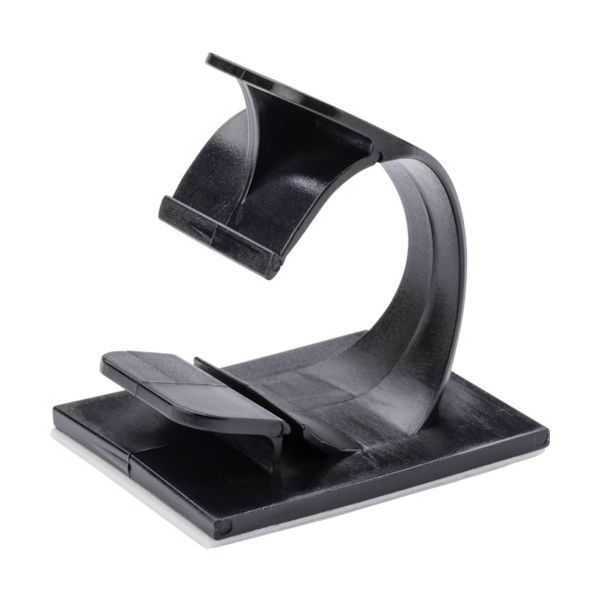 【即納在庫品】「直送」パンドウイット LWC25-A-C20 コードクリップ 粘着テープ付き 黒 100個入 LWC25AC20