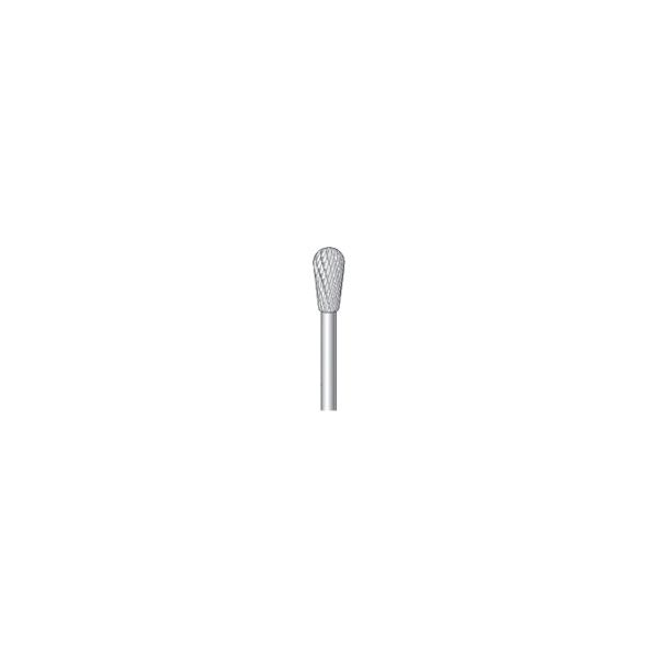 【即納在庫品】「直送」ナカニシ 24572 超硬カッター 逆テーパー先丸 ダブルカット 刃径6mm 刃長12mm 5,971円