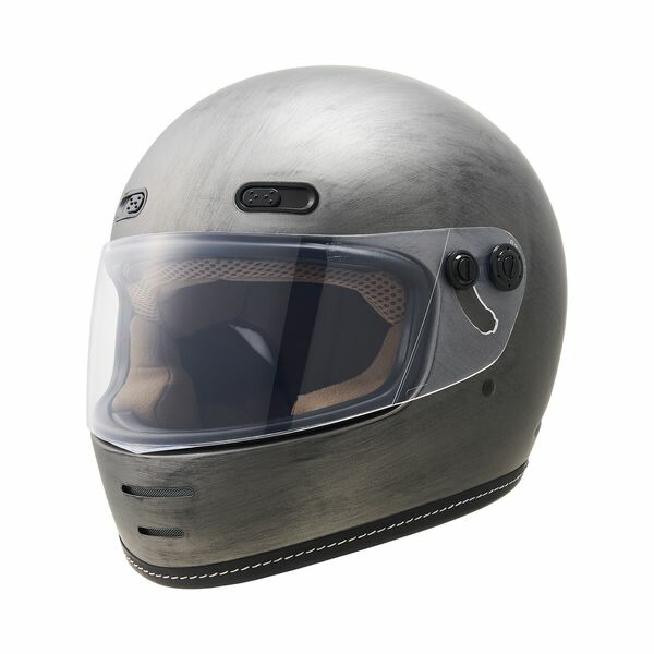 マルシン工業 Marushin 2001332 ヘルメット MNF1 エンドミル フラットスクラッチグレー XL｜文具のブングット